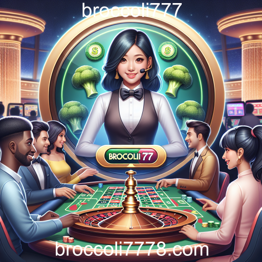 Experimente a Emoção dos Jogos Live Dealer no Broccoli777